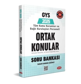 Türkiye Kamu Kurumları ve Bağlı Kuruluşları Personeli GYS ve Unvan Değişikliği Ortak Konular Soru Bankası