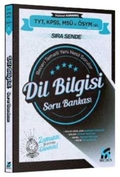 Modus KPSS TYT MSÜ Dil Bilgisi Sıra Sende Soru Bankası Modus Yayınları