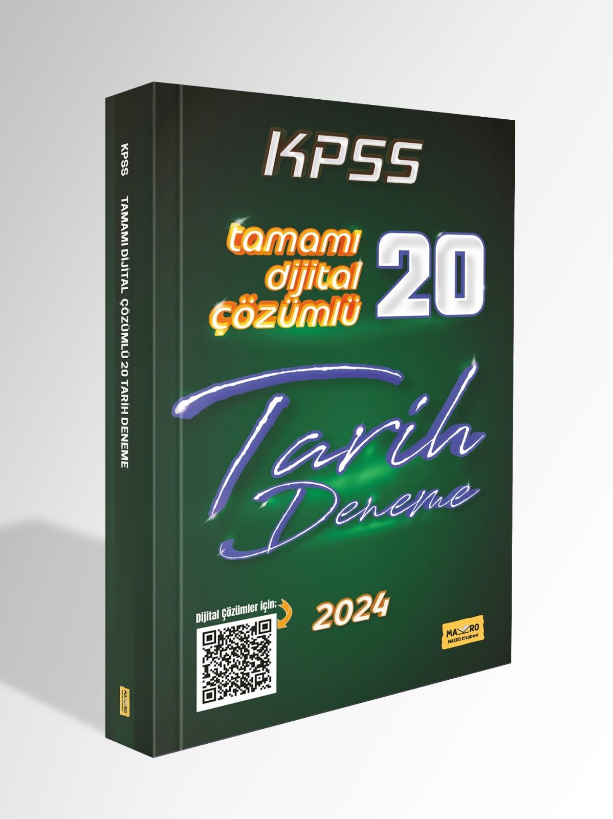 KPSS Tarih Tamamı Dijital Çözümlü 20 Deneme 2024