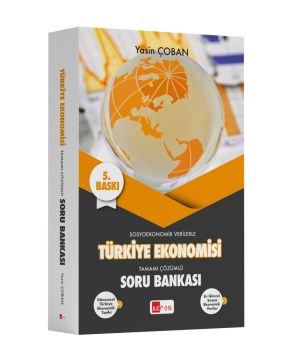 Türkiye Ekonomisi Tamamı Çözümlü Soru Bankası Yasin Çoban Akfon Yayınları