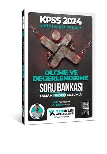 2024 Eğitim Bilimleri Atölye Serisi Ölçme Ve Değerlendirme Tamamı Video Çözümlü Soru Bankası