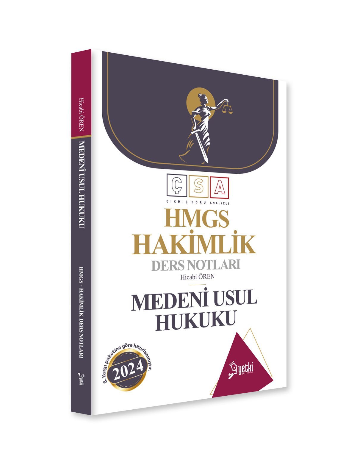 2024 Çsa Yetki Medeni Usul Hukuku Hakimlik ve Hmgs Ders Notları Yetki Yayınları