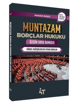 Muntazam Borçlar Hukuku Özgün Soru Bankası 4T Yayınları