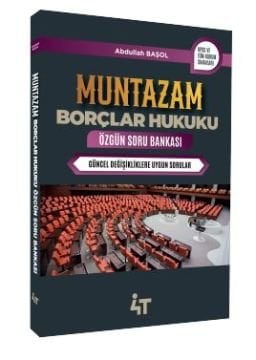 Muntazam Borçlar Hukuku Özgün Soru Bankası 4T Yayınları