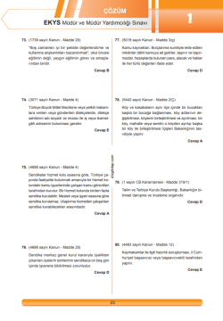 Dizgi Kitap 2025 MEB EKYS Müdür ve Müdür Yardımcılığı Tamamı Çözümlü 5`li Deneme Fatih Sesli