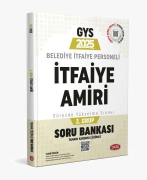 Belediye İtfaiye Personeli İtfaiye Amiri 2. Grup GYS Soru Bankası Data Yayınları