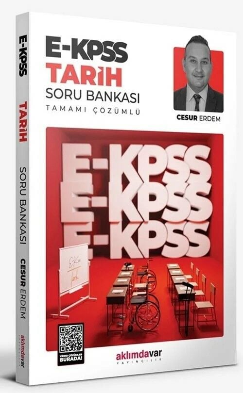 Aklımdavar EKPSS Tarih Soru Bankası Çözümlü - Cesur Erdem Aklımdavar Yayıncılık