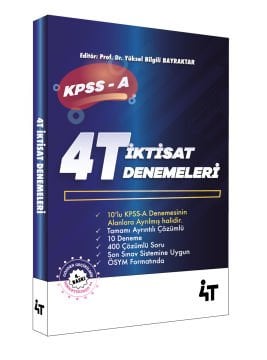 Kpss A İktisat Denemeleri 4t Yayınları