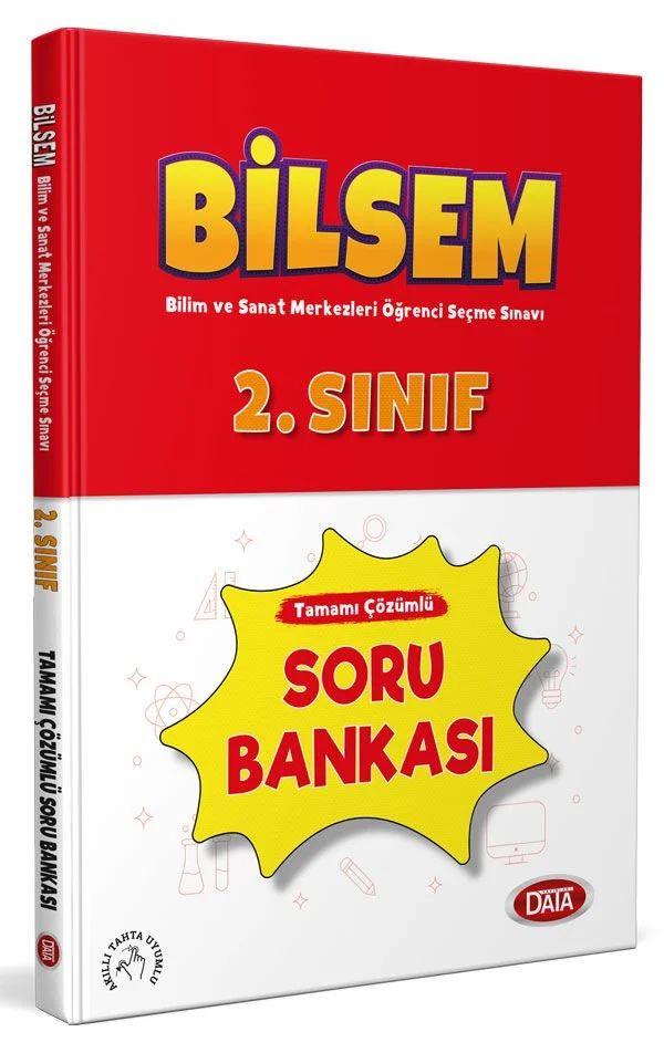 2. Sınıf Bilsem Tamamı Çözümlü Soru Bankası - Data Yayınları