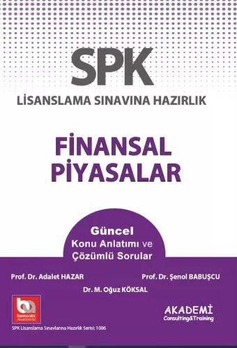 SPF 1006 Düzey 2 - 3 Finansal Piyasalar