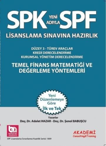 SPF 1009 Düzey 3 Temel Finans Matematiği ve Değerleme Yöntemleri