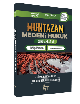 Muntazam Medeni Hukuk Konu Anlatımı 4t Yayınları