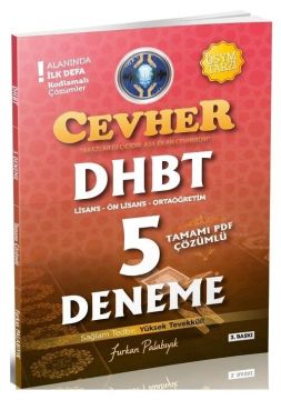 Tahayyül DHBT Cevher 5 Deneme PDF Çözümlü - Furkan Palabıyık Tahayyül Yayınları