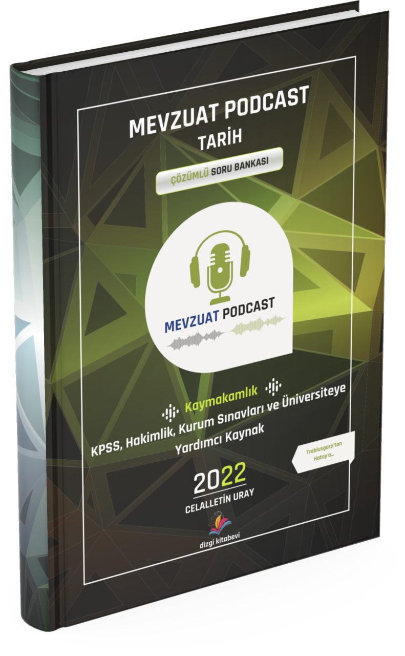 Dizgi Kitap Podcast Tarih Tamamı Çözümlü Soru Bankası 2022