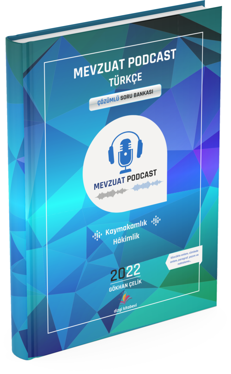 Dizgi Kitap Podcast Türkçe Tamamı Çözümlü Soru Bankası 2022