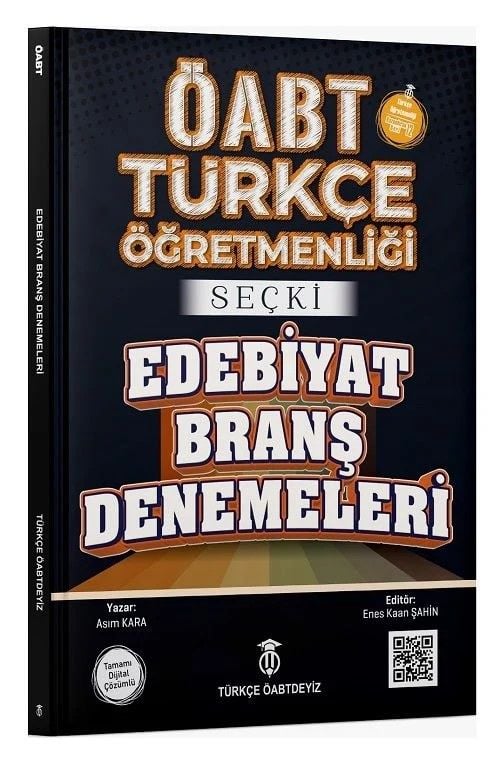 Türkçe ÖABTDEYİZ ÖABT Türkçe Edebiyat Seçki Branş Denemeleri Çözümlü - Asım Kara Türkçe ÖABTDEYİZ