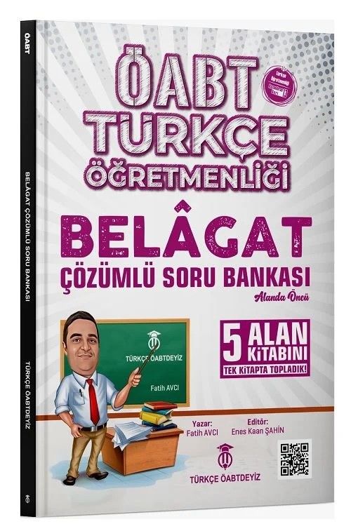 Türkçe ÖABTDEYİZ ÖABT Türkçe Öğretmenliği Belagat Soru Bankası Çözümlü - Fatih Avcı Türkçe ÖABTDEYİZ
