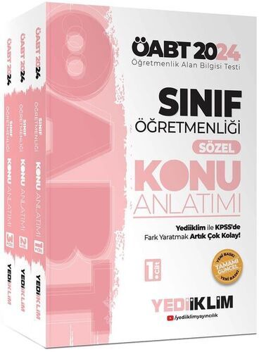 2024 ÖABT Sınıf Öğretmenliği Konu Anlatımı 3 Cilt