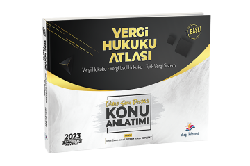 Dizgi Kitap Vergi Hukuku Atlası Çıkmış Soru Destekli Konu Anlatımı-2023