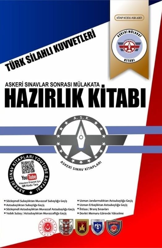 Askeri Sınavlar Sonrası Mülakata Hazırlık Kitabı