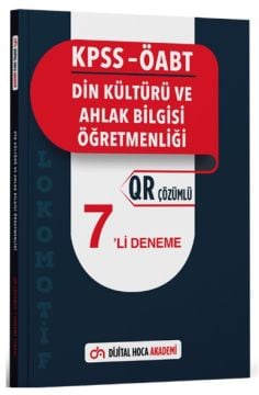 Dijital Hoca ÖABT Coğrafya Öğretmenliği Lokomotif 7 Deneme QR Çözümlü Dijital Hoca Akademi