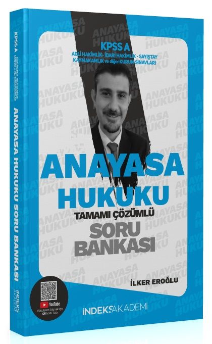 2025 KPSS A Grubu Anayasa Hukuku Soru Bankası Çözümlü -  İlker Eroğlu İndeks Akademi Yayıncılık