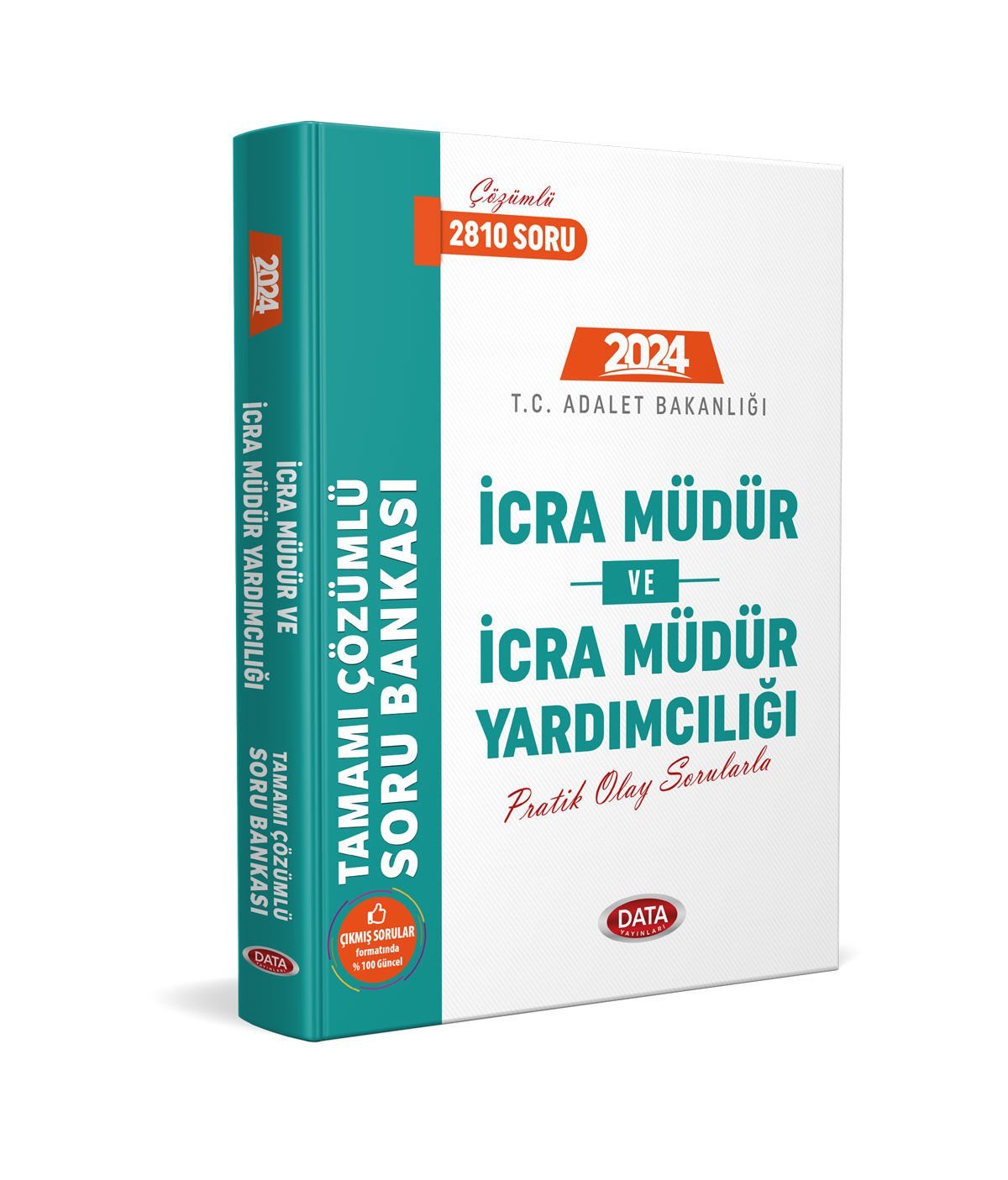 T.C Adalet Bakanlığı İcra Müdür Ve İcra Müdür Yardımcılığı Tamamı Çözümlü Soru Bankası  Data Yayınları