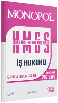 2024 Hmgs İş Hukuku Soru Bankası Monopol Yayınları