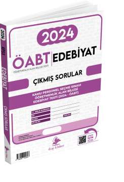 Dizgi Kitap Öabt Edebiyat Video Çözümlü 2024 Sınavı Tek Fasikül Orijinal Çıkmış Sorular