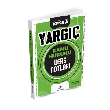 Dizgi Kitap Yargıç Kpss A Kamu Hukuku Ders Notları 2025