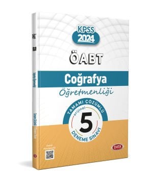 Öabt Coğrafya Öğretmenliği Tamamı Çözümlü 5 Deneme Sınavı Data Yayınları