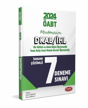 Öabt Mutmain Dkab/İhl Tamamı Çözümlü 7 Deneme Sınavı Data Yayınları