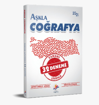 Dizgi Kitap Aşkla Coğrafya 32 Çözümlü Sınavı (2021)