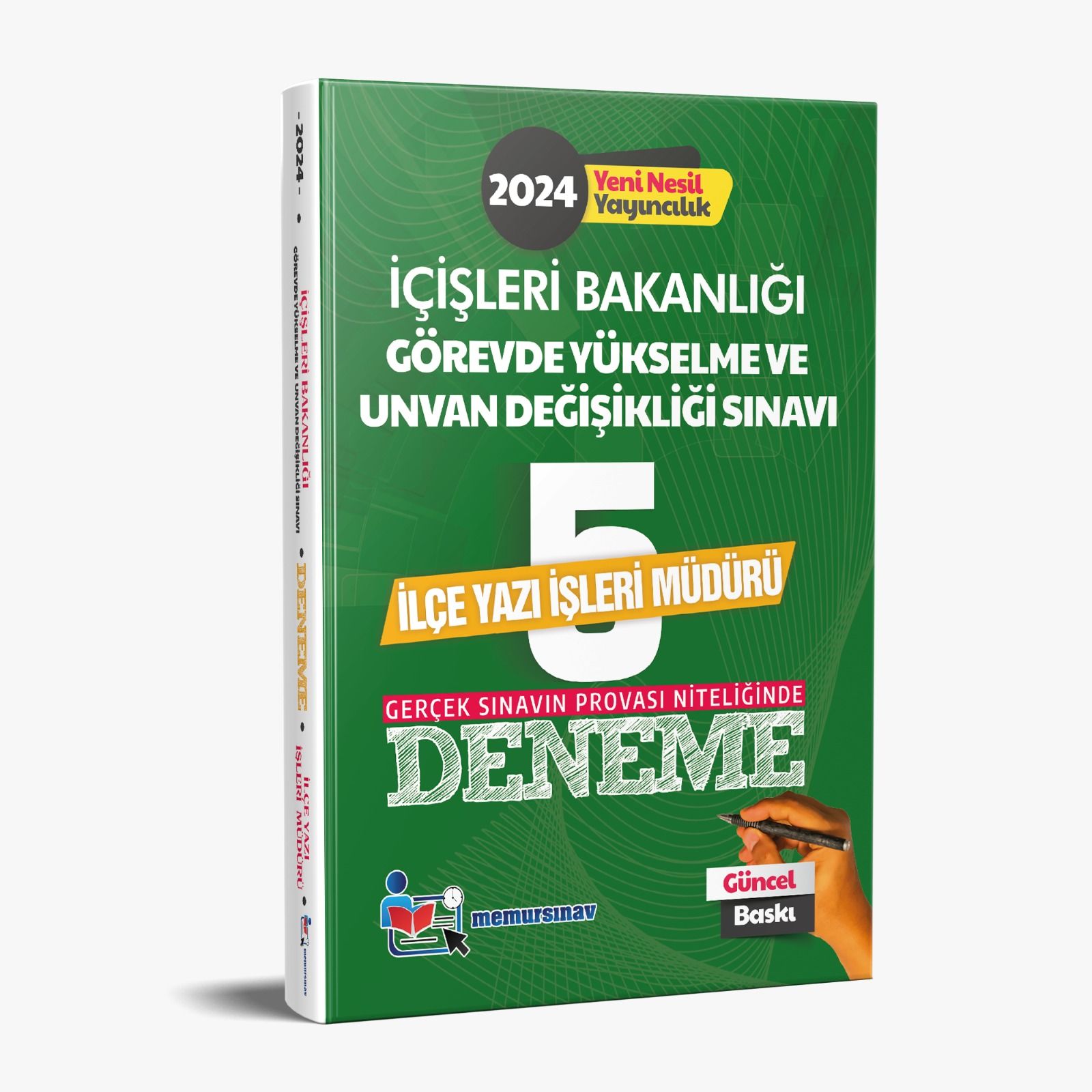 İçişleri Bakanlığı GYS Ve Unvan Değişikliği Yazı İşleri Müdürü 5 Deneme 2024