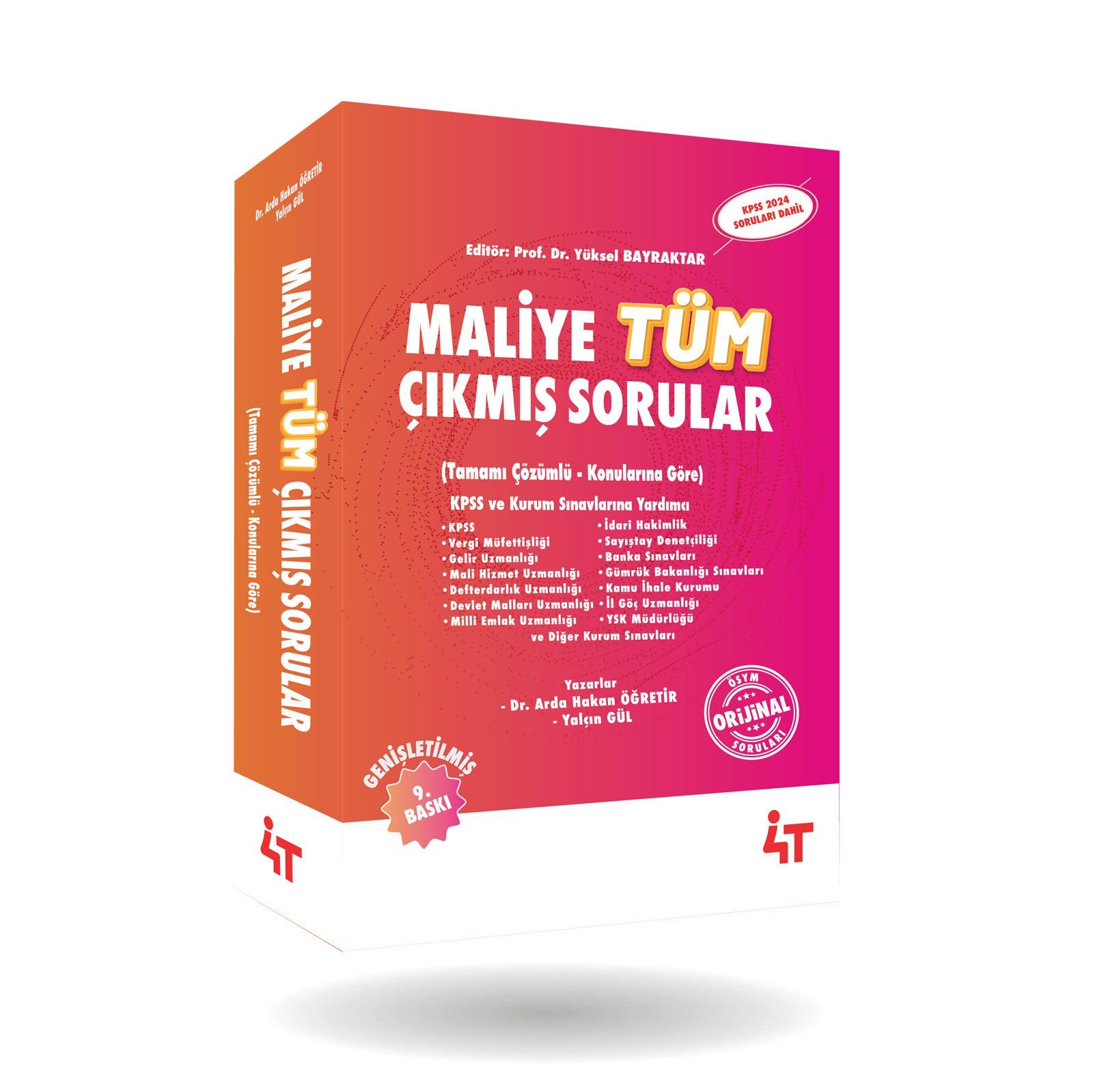 Maliye Çıkmış Sorular  4t Yayınları