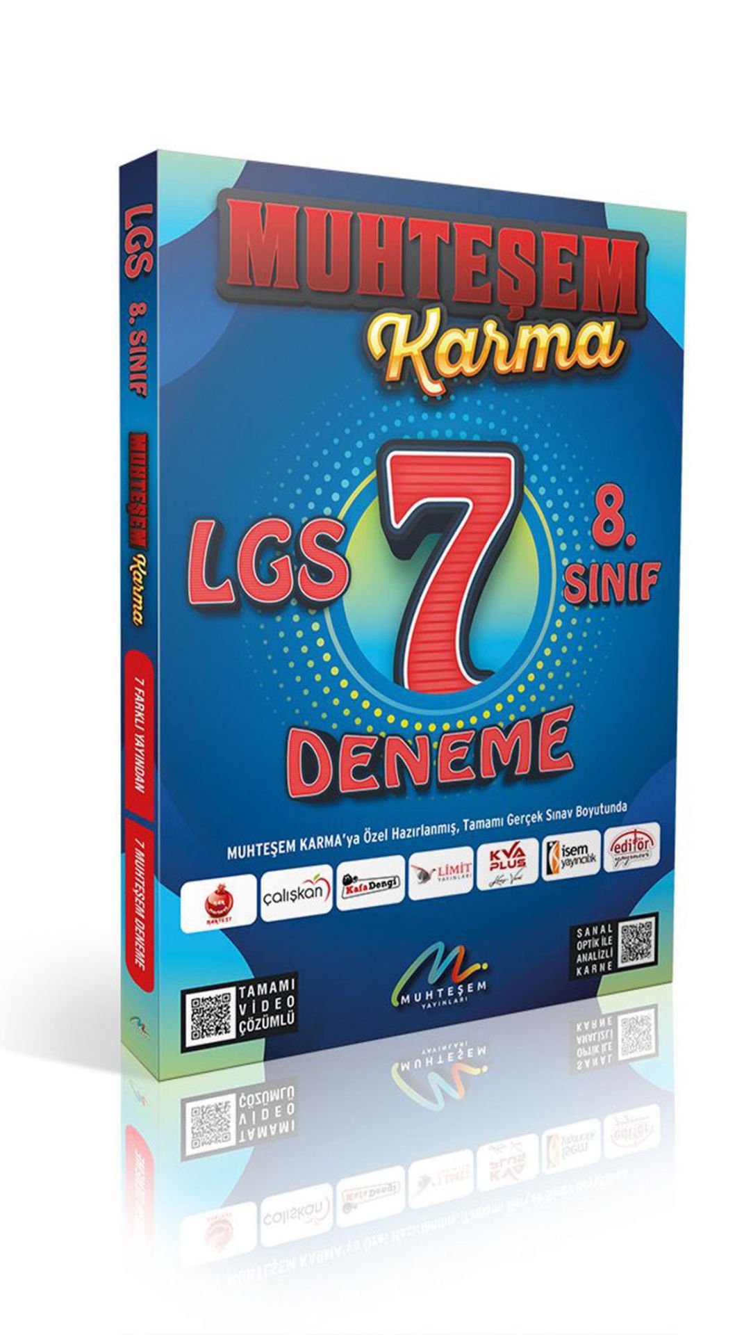 2024 Model 8.Sınıf LGS 7 li Deneme Seti Muhteşem Karma