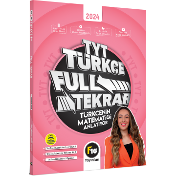 Gamze Hoca Türkçenin Matematiği TYT Türkçe Full Tekrar Video Ders Kitabı F10 Yayınları