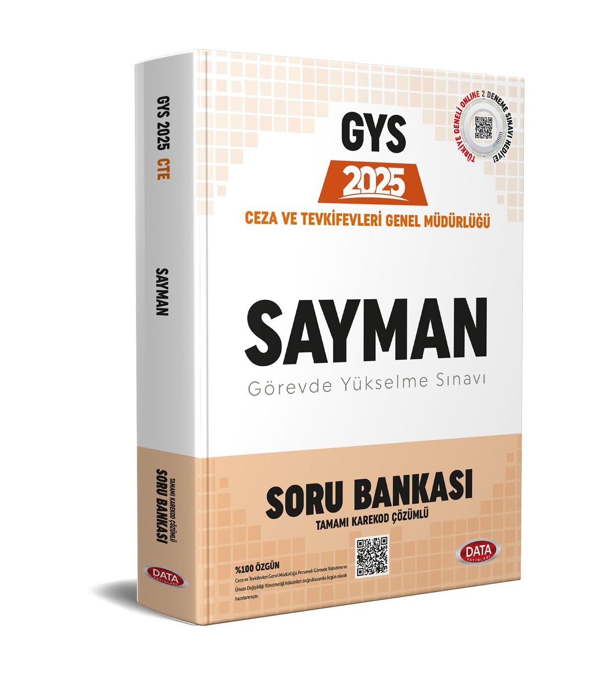 Ceza ve Tevkifevleri Sayman GYS Soru Bankası - Karekod Çözümlü Data Yayınları