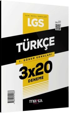 2025 LGS 1.Dönem Konuları Türkçe 3 Deneme Marka Yayınları