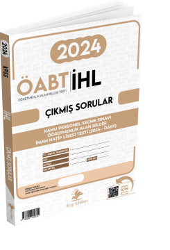 Dizgi Kitap Meb Ags Öabt İmam Hatip Lisesi Öğretmenliği (İHL) Video Çözümlü 2024 Sınavı Tek Fasikül Orijinal Çıkmış Sorular Zarif Muallime