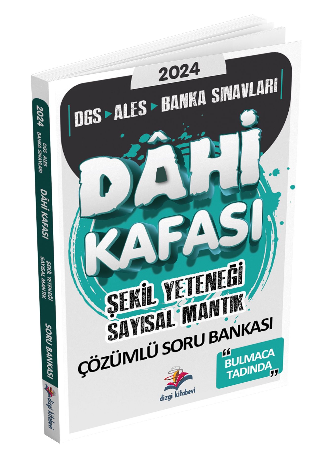 Dizgi Kitap Dahi Kafası Şekil Yeteneği Sayısal Mantık Çözümlü Soru Bankası 2024