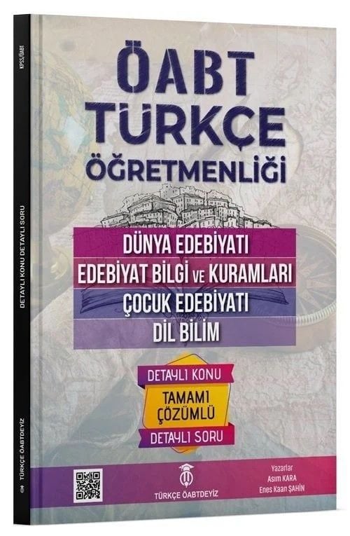 Türkçe ÖABTDEYİZ ÖABT Türkçe Dünya Edebiyatı, Edebiyat Bilgi ve Kuramları, Çocuk Edebiyatı, Dil Bilim Konu Anlatımlı Soru Bankası - Enes Kaan Şahin, Asım Kara Türkçe ÖABTDEYİZ - İADESİZ