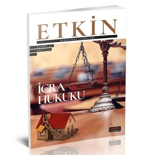 ETKİN Hukuk Ders Fasikülleri 2 İcra Hukuku Savaş Yayınları 2021