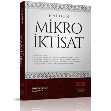 HALDUN Mikro İktisat Konu Anlatımlı - Özgür Özcan, Salim Göl