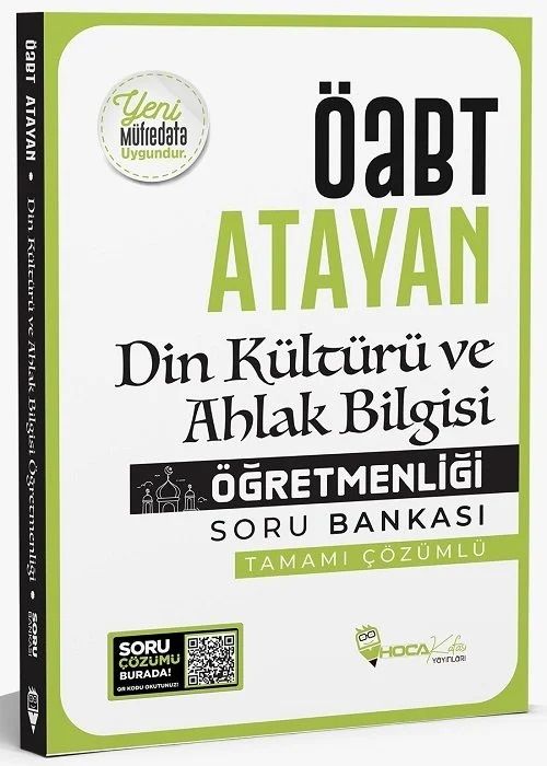 Hoca Kafası ÖABT Din Kültürü ve Ahlak Bilgisi Öğretmenliği Soru Bankası  Çözümlü Hoca Kafası Yayınları