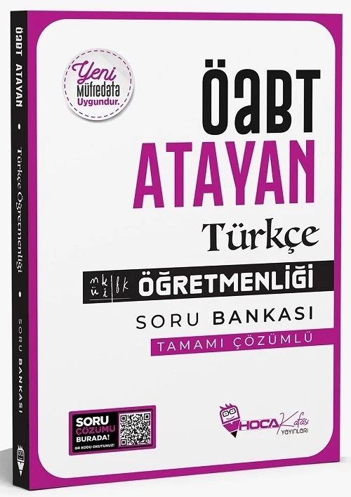 Hoca Kafası ÖABT Türkçe Öğretmenliği Soru Bankası Çözümlü Hoca Kafası  Yayınları
