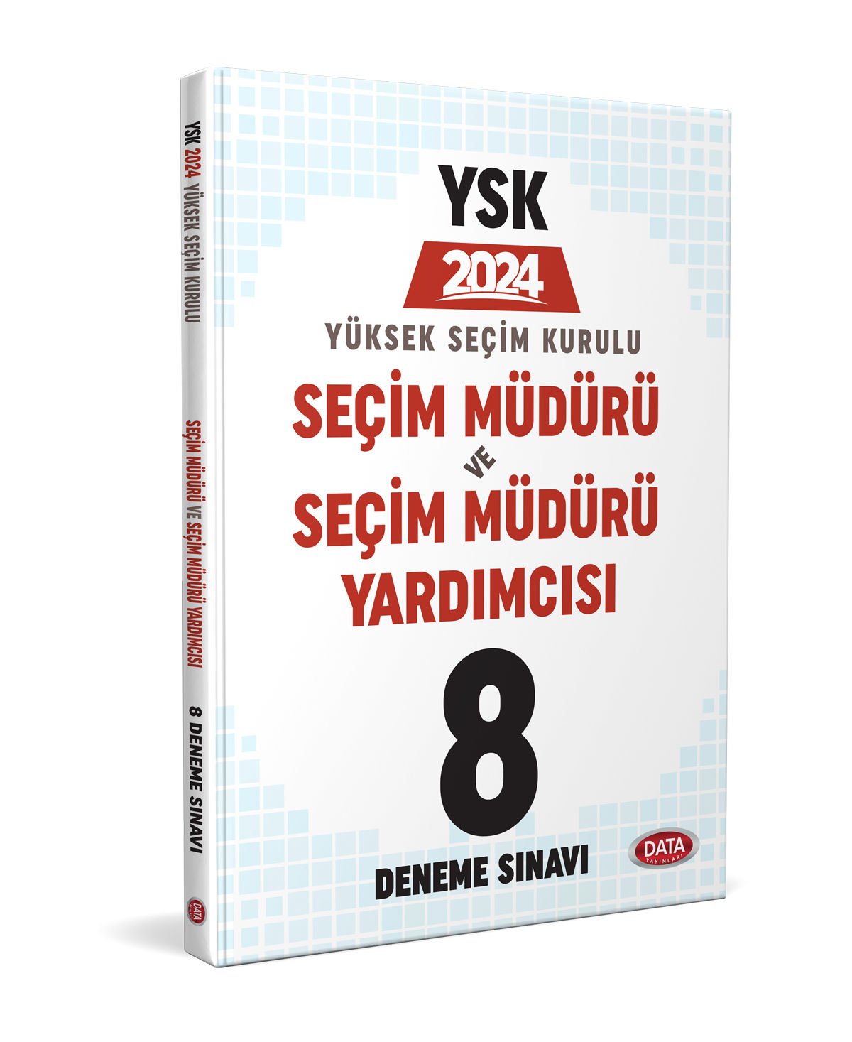 Yüksek Seçim Kurulu (Ysk) Seçim Müdürü 8 Deneme Sınavı Data Yayınları