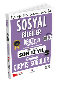 Dizgi Kitap Öabt Sosyal Bilgiler Öğretmenliği Tarih Ders Notları ve Son 12 Yıl Video Çözümlü Çıkmış Sorular Seti 2025