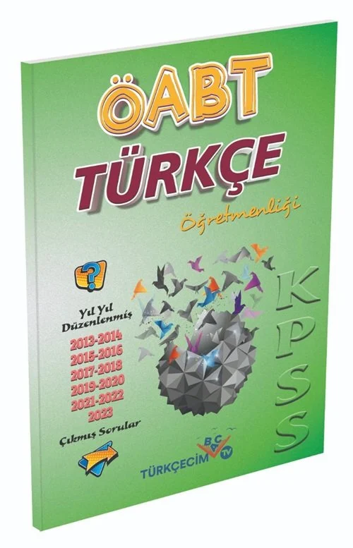 Türkçecim TV ÖABT Türkçe Öğretmenliği Çıkmış Sorular 2013-23 Türkçecim TV Yayınları