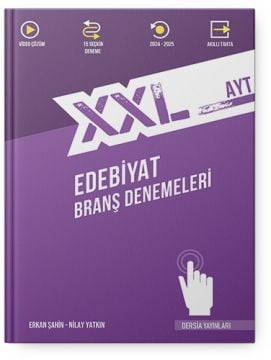 XXL AYT Edebiyat Branş Denemeleri Dersia Yayınları